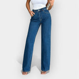 Mia - Jeans a vita alta dal comodo taglio ampio