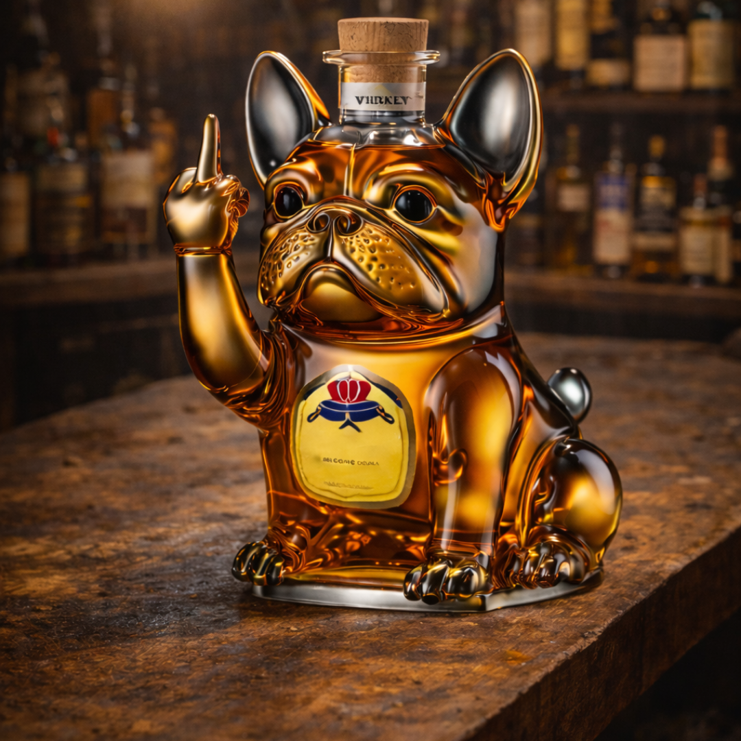Decanter per whisky - Edizione Cane