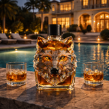Decanter per whisky - Edizione Lupo