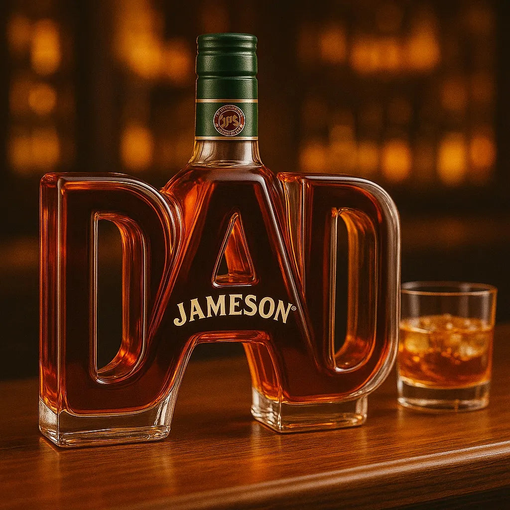 Decanter per whisky - Edizione Papà