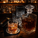 Decanter per whisky - Set con bottiglia e bicchieri