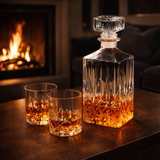 Decanter per whisky - Set con bottiglia e bicchieri