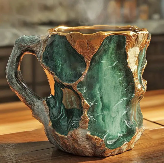 Bicchiere da caffè in cristallo minerale