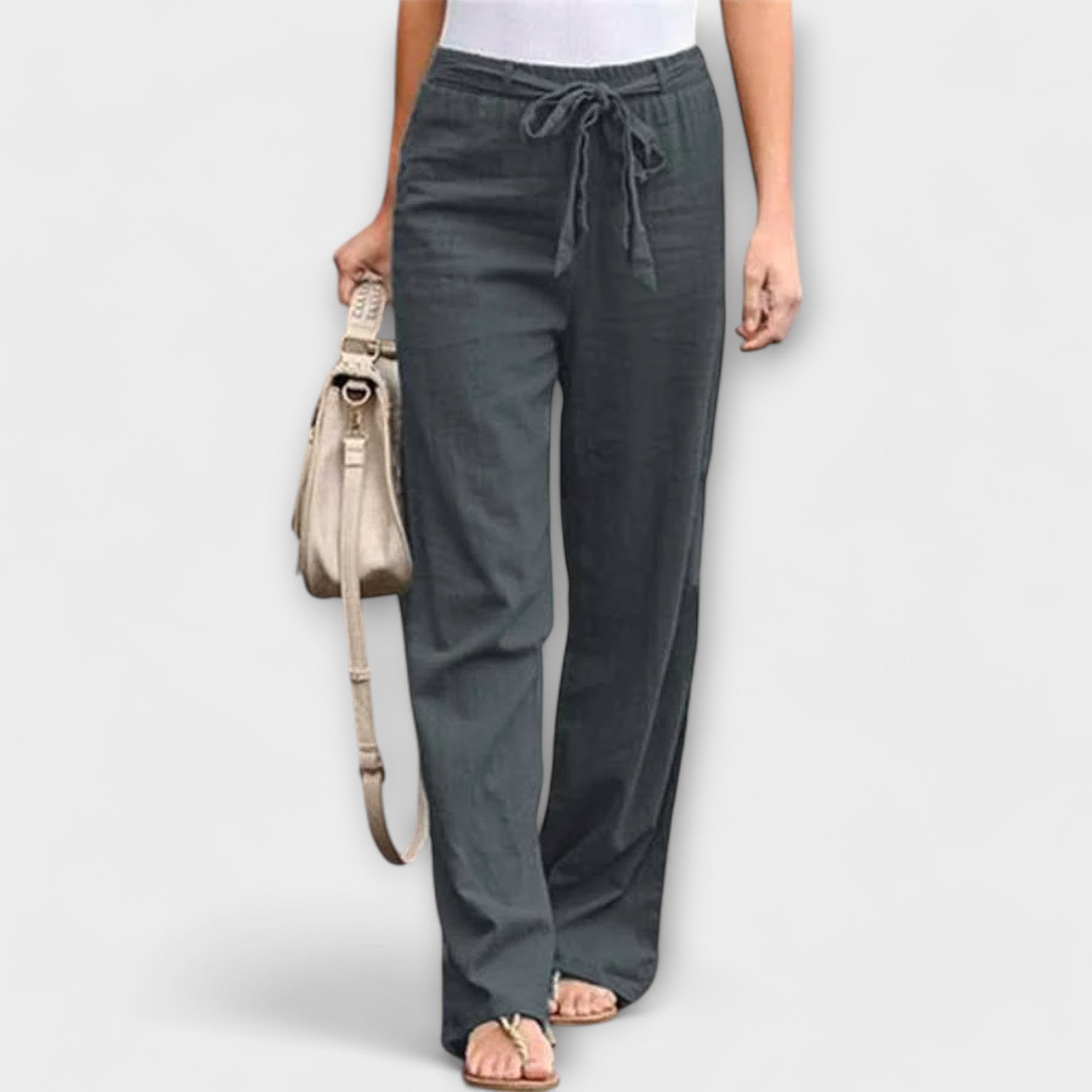 Asia - Pantaloni leggeri in lino