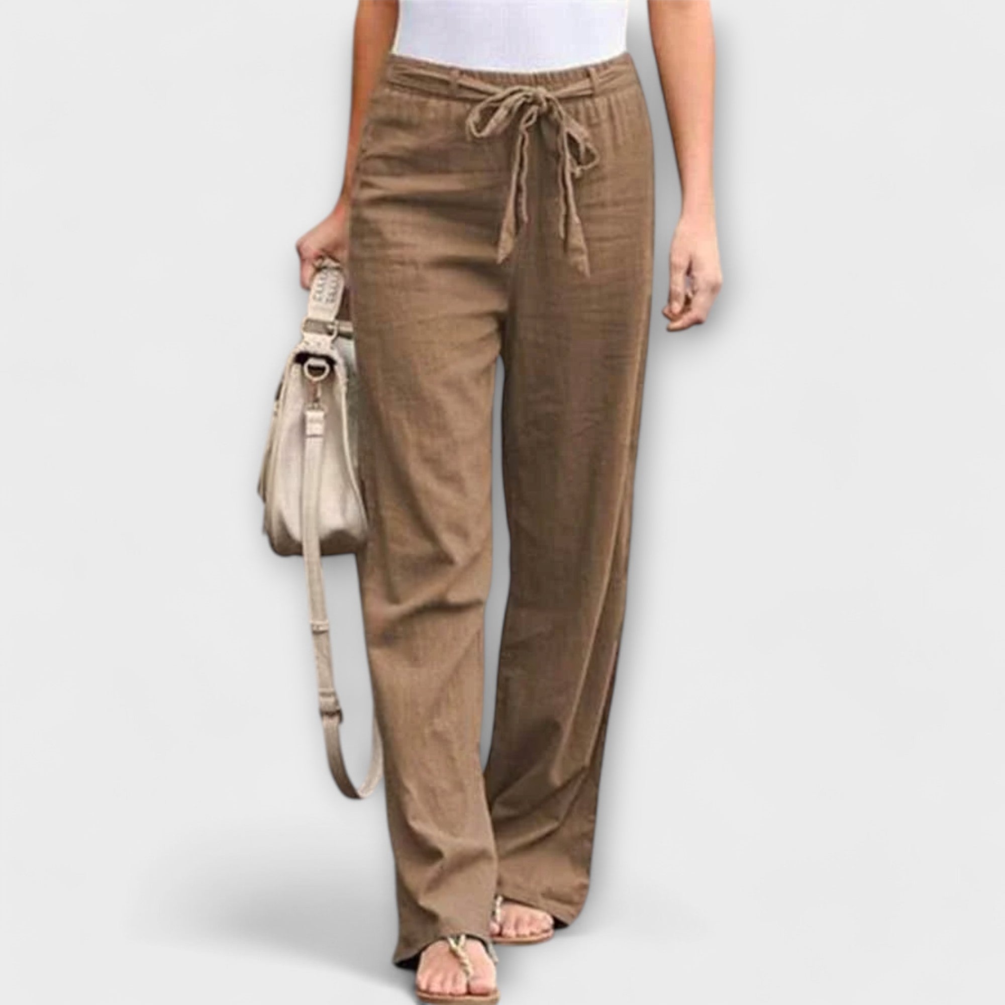 Asia - Pantaloni leggeri in lino