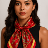 Palmira - Foulard in seta