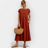 Abiti leggeri in cotone con tasche