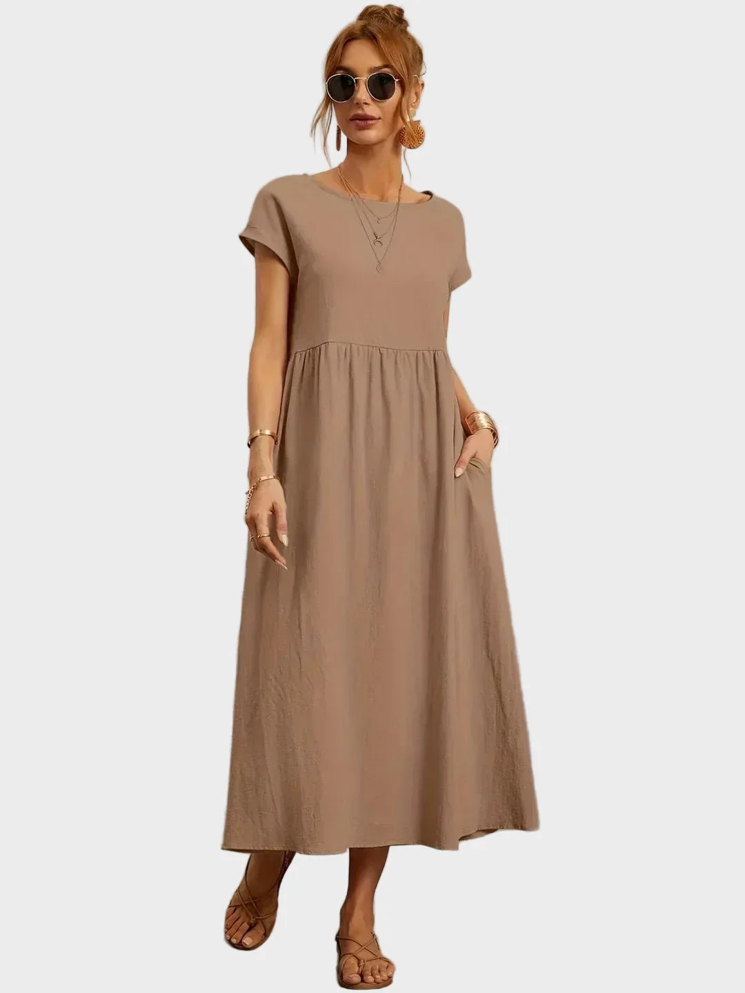 Gabriella™ - Abito midi dallo stile elegante e senza tempo