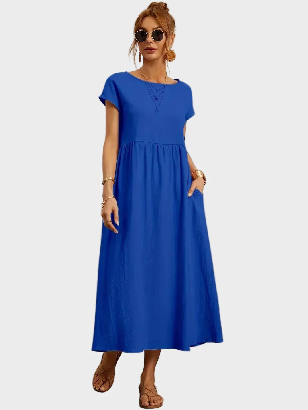 Gabriella™ - Abito midi dallo stile elegante e senza tempo