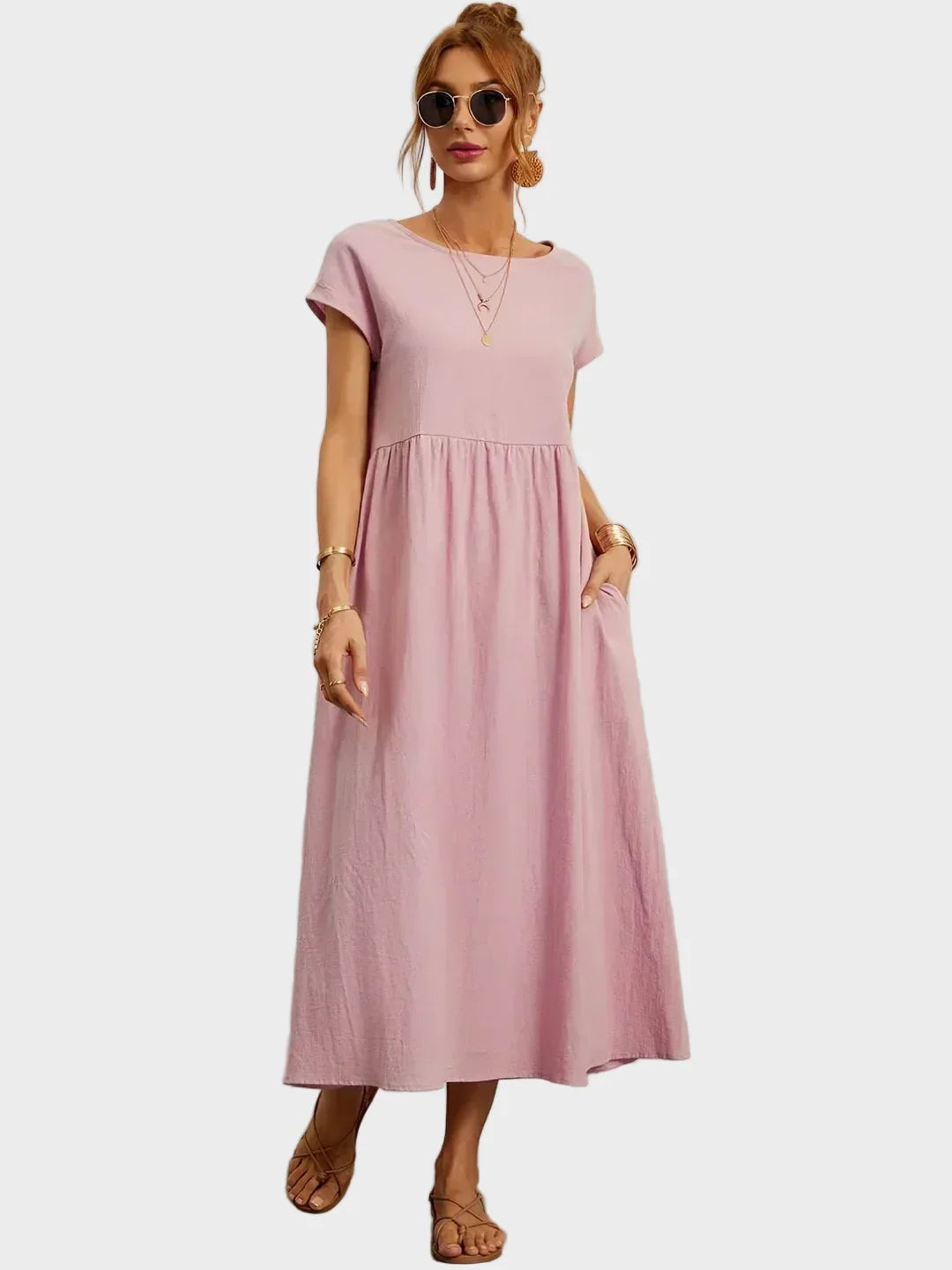 Gabriella™ - Abito midi dallo stile elegante e senza tempo