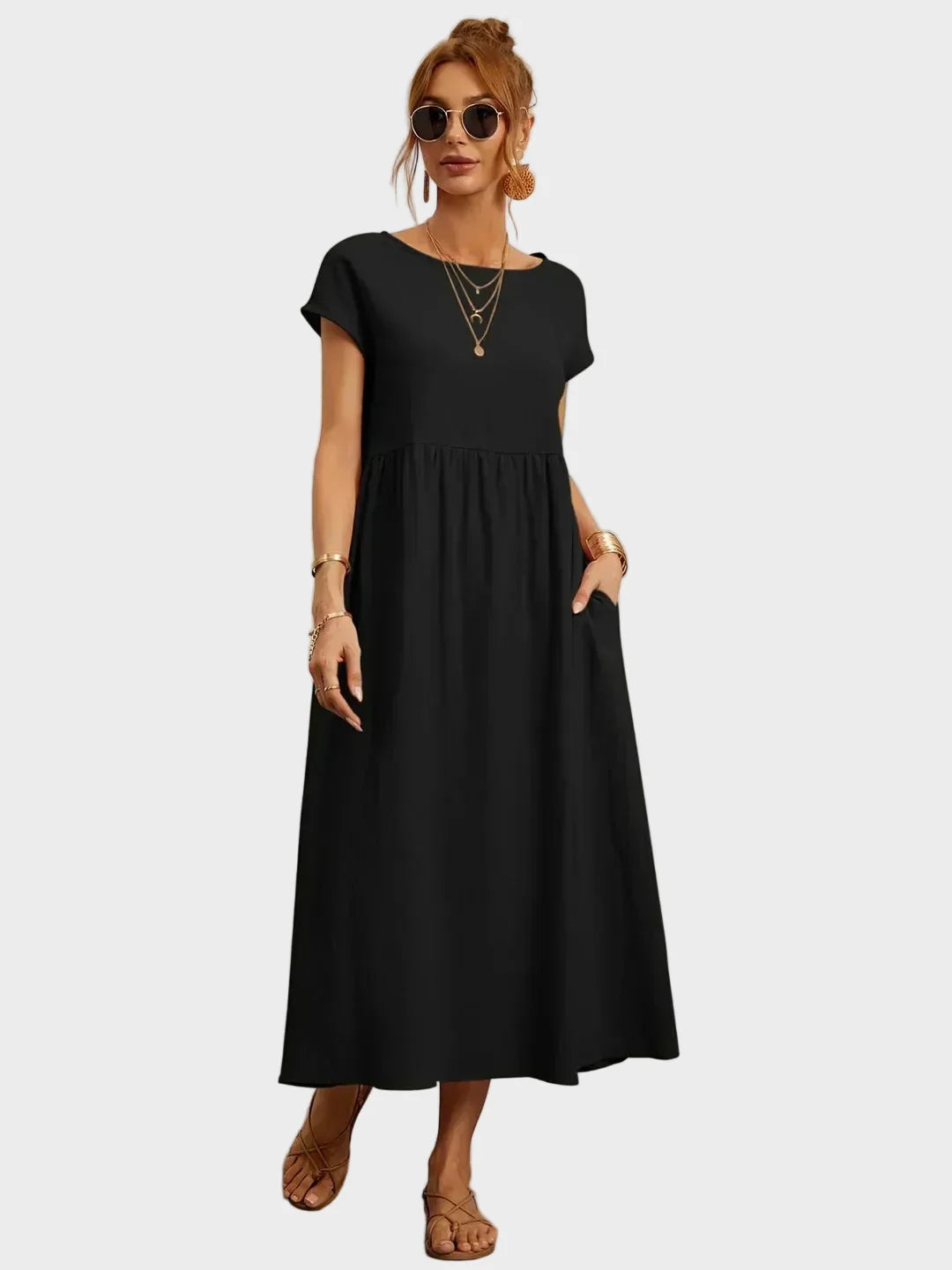 Gabriella™ - Abito midi dallo stile elegante e senza tempo