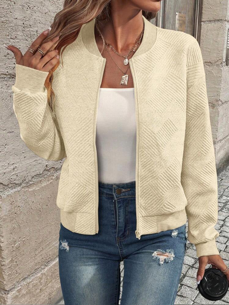 Dora - Bomber strutturato con zip