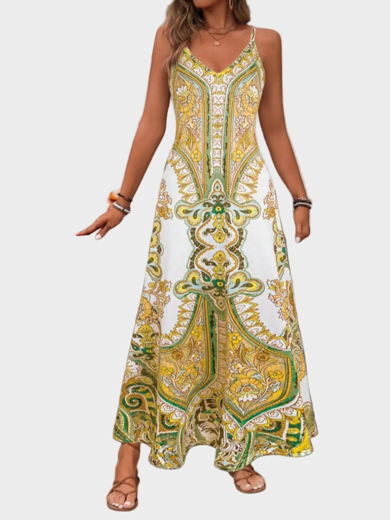 Clara - Abiti lunghi estivi eleganti senza maniche