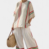 Beatrice - Completo mediterraneo a righe