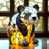 Figaro - Lampada Magisk Panda in vetro colorato