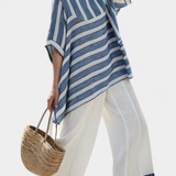Costanza - Completo in lino in stile mediterraneo