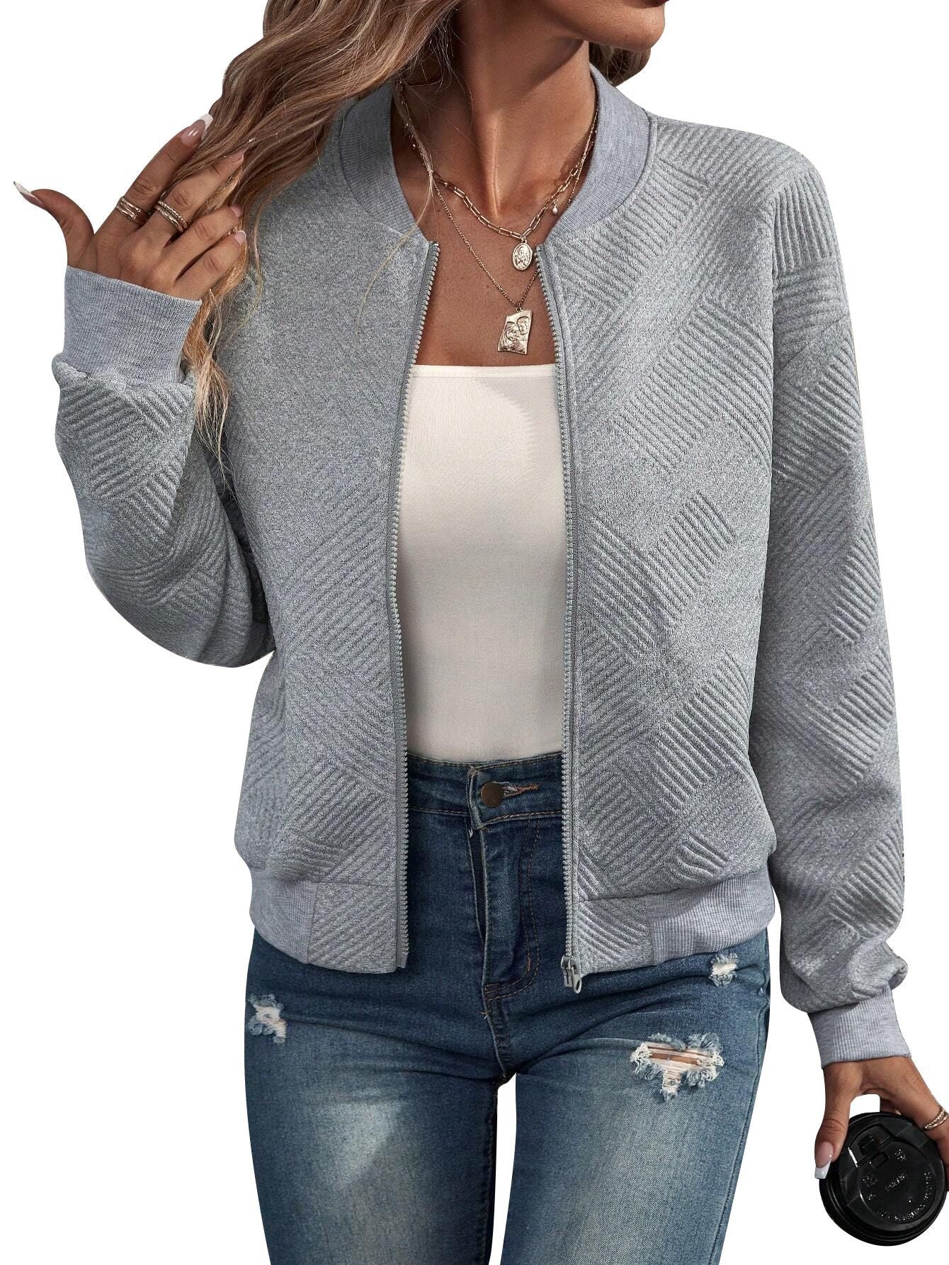 Dora - Bomber strutturato con zip