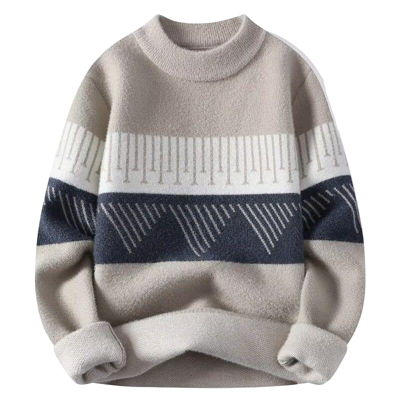 Fabio - Maglione minimalista caldo in maglia