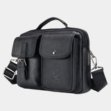 Oliviero™ - Borsa a spalla retrò squadrata