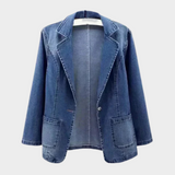 Amalia - Blazer elegante in denim