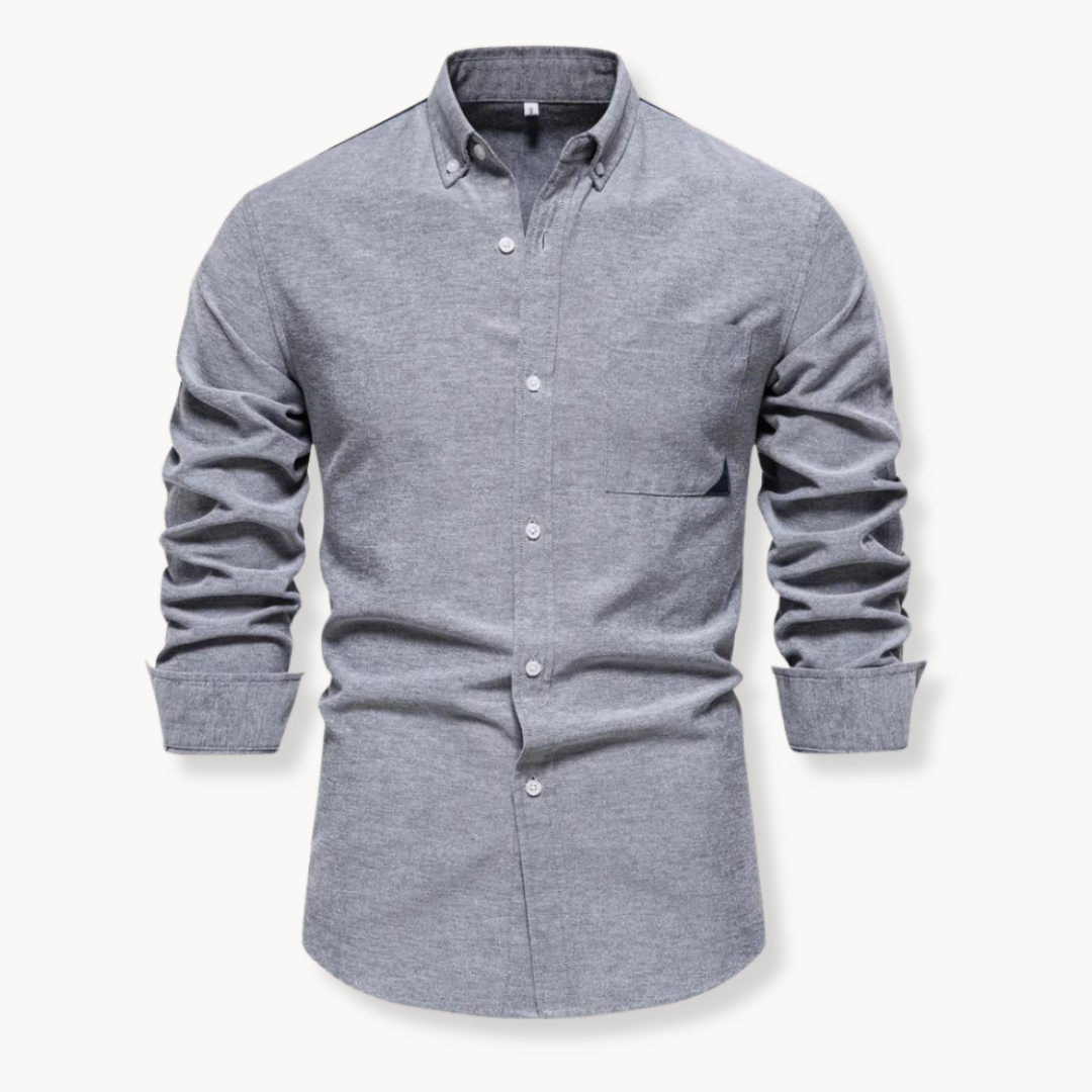 Camicia Oxford - Tessuto testurizzato