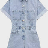 Licia - Shorts in denim