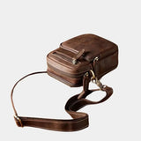 Renato™ - Borsa a spalla retrò in pelle