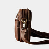 Renato™ - Borsa a spalla retrò in pelle