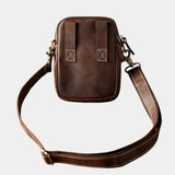 Renato™ - Borsa a spalla retrò in pelle