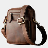Renato™ - Borsa a spalla retrò in pelle