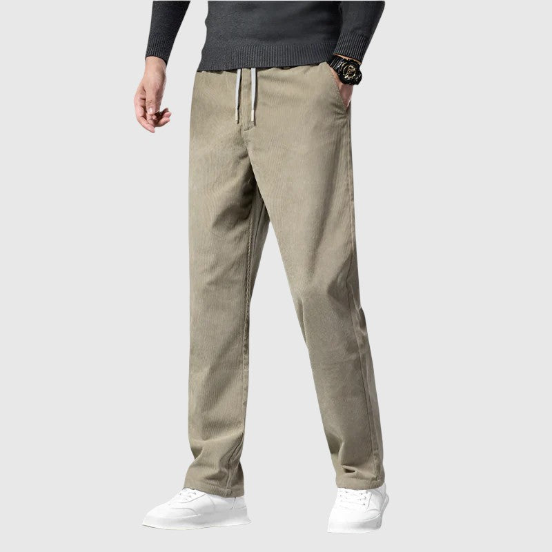 Tommaso - Pantaloni Walker in velluto a coste