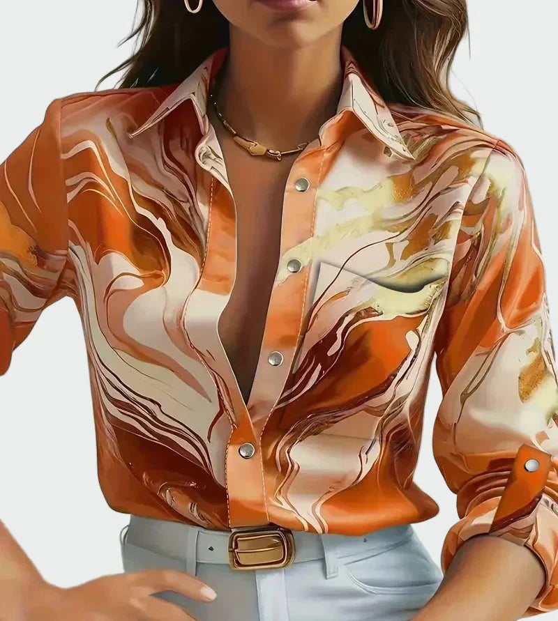 Anna - Camicia in raso Flow