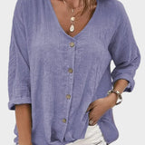Anna - Blusa estiva in lino