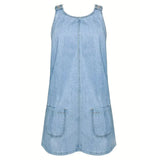 Valentina - Abito ampio in denim
