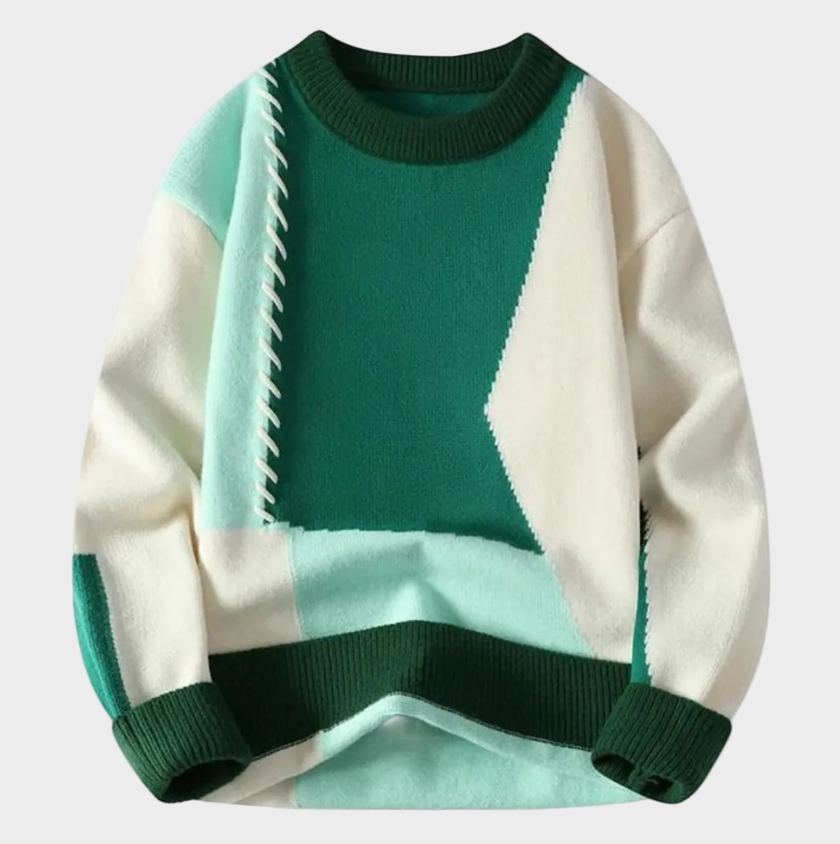 Tommaso - Maglione patchwork