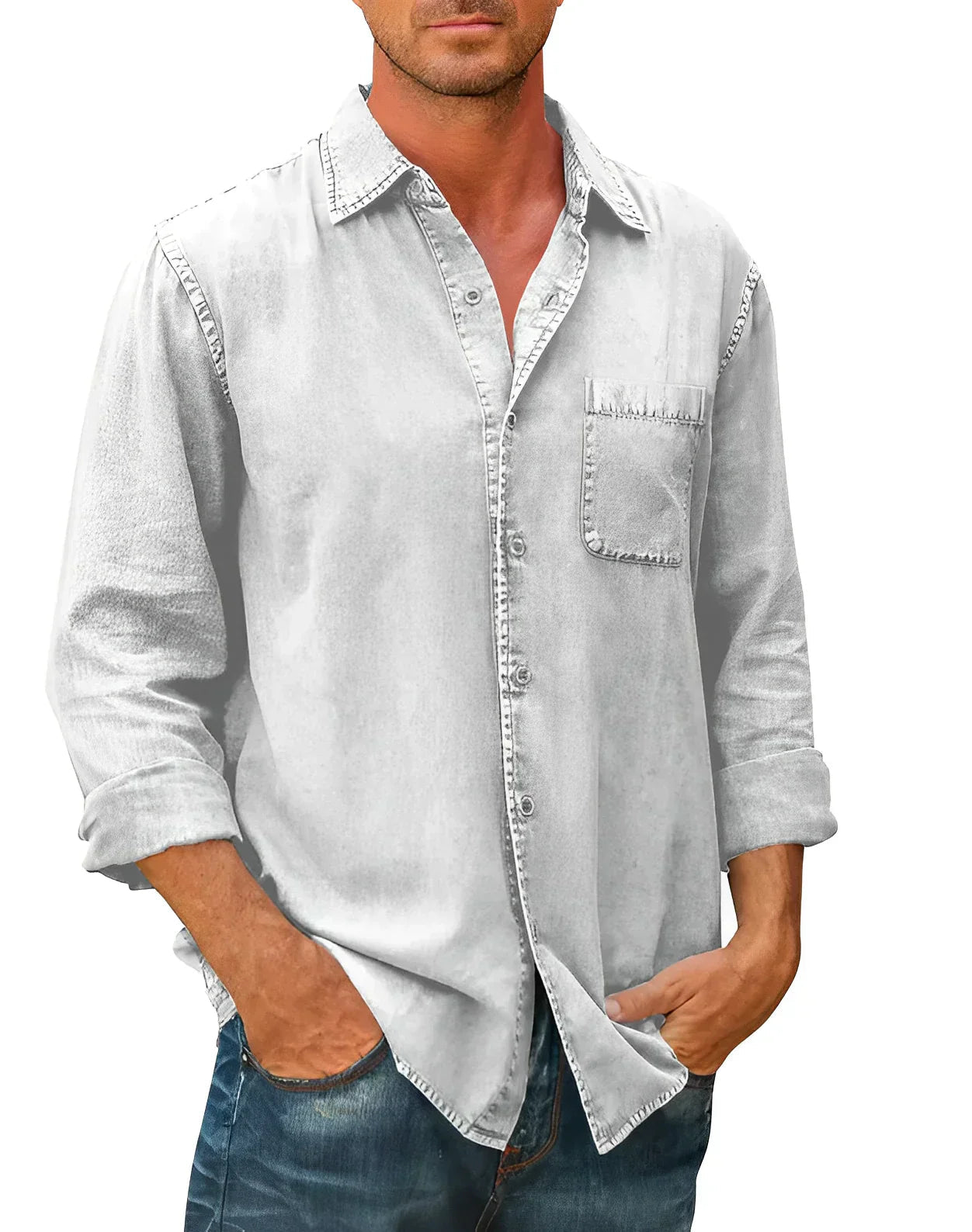 Camicia - Misto traspirante ampia