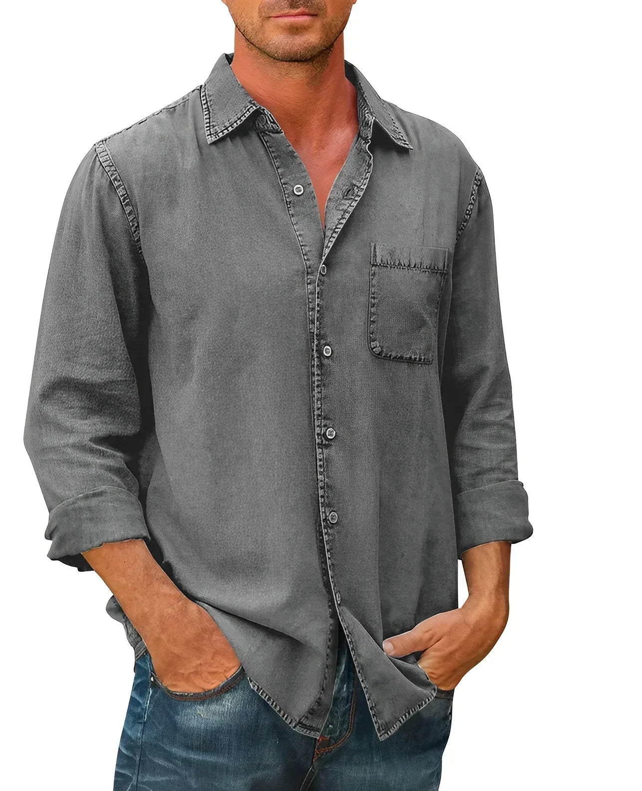 Camicia - Misto traspirante ampia