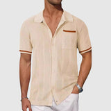 Camicia - Camp collar a contrasto