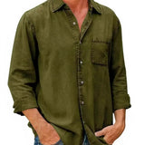 Camicia - Misto denim lunga