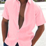 Camicia - Misto leggero a maniche corte