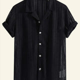 Camicia - Colletto leggero a coste