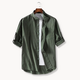 Camicia - Elegante collo alla coreana
