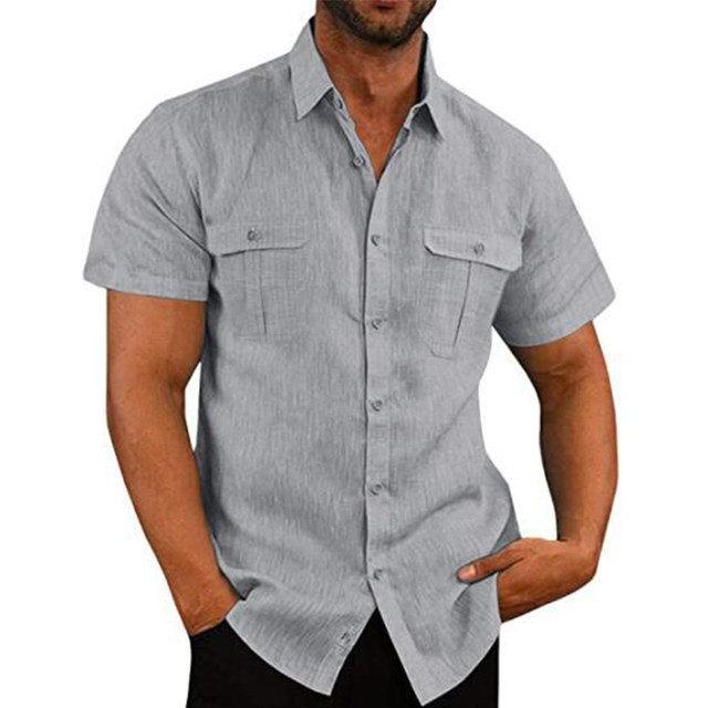 Camicia - Maniche corte e due tasche