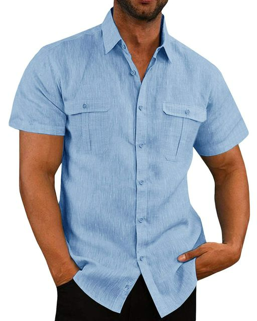 Camicia - Maniche corte e due tasche