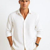 Camicia - Colletto smart, abbottonatura completa