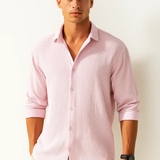 Camicia - Colletto smart, abbottonatura completa