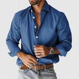 Camicia - Vestibilità comoda in misto morbido