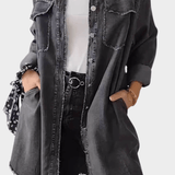 Cloe - Abito chemisier in denim