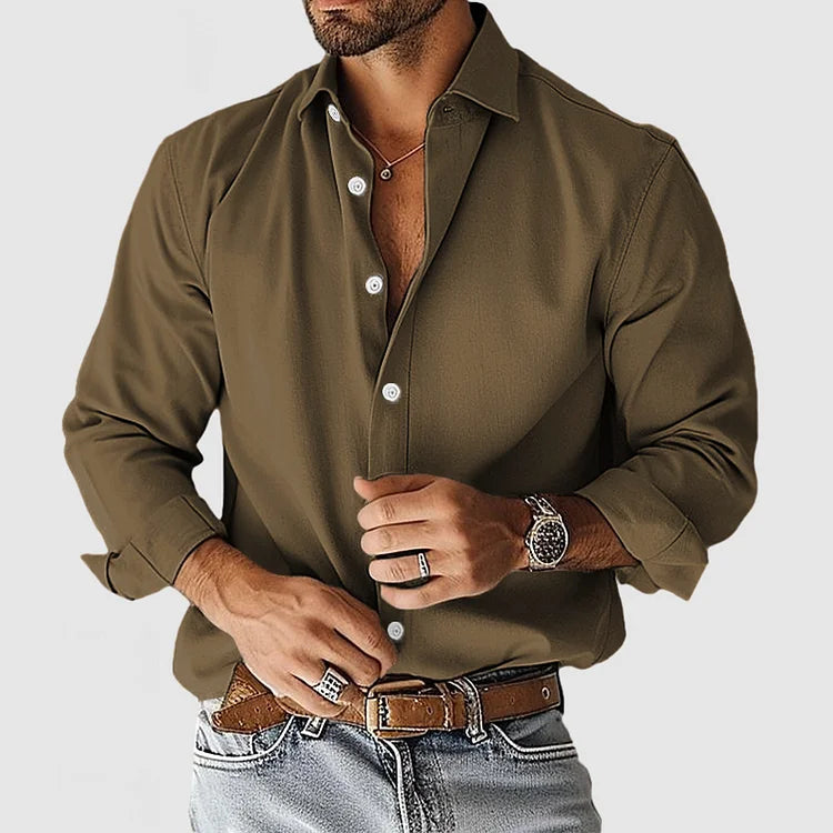 Camicia elegante Soft-Blend - Linea pulita