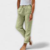 Pantaloni leggeri in lino